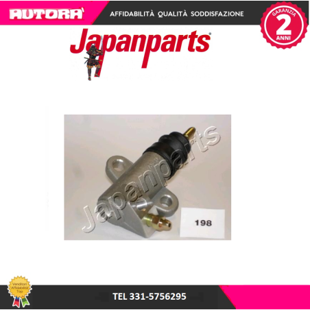 Cilindro secondario, Frizione (MARCA JAPANPARTS)..