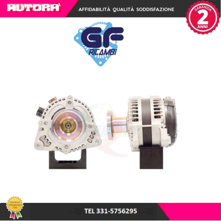 AL0042DE Alternatore Ford Focus 1.8 Tdci (MARCA GF-DENSO ORIGINALE)..