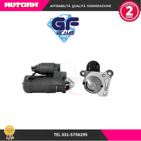 ST0197GE Motorino d'avviamento (MARCA GF)..