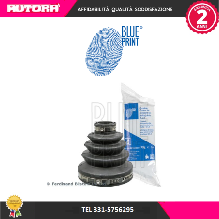 Kit cuffia, Semiasse anteriore lato cambio (MARCA-BLUEPRINT)..