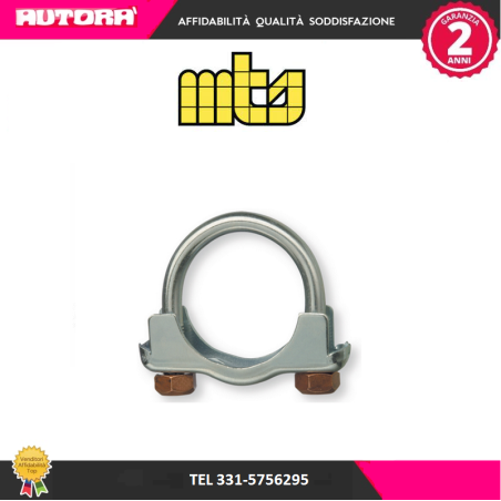 Collare marmitta d.40mm (MARCA-MTS)..