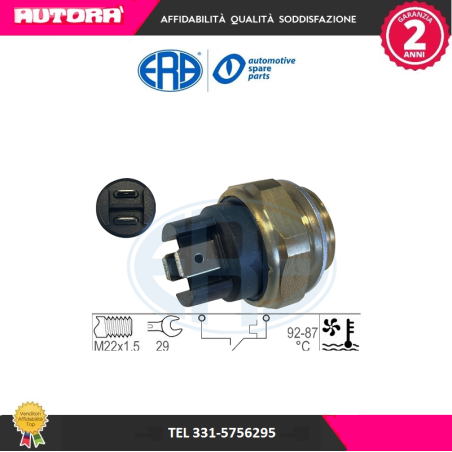 Termocontatto, Ventola radiatore (MARCA ERA)..
