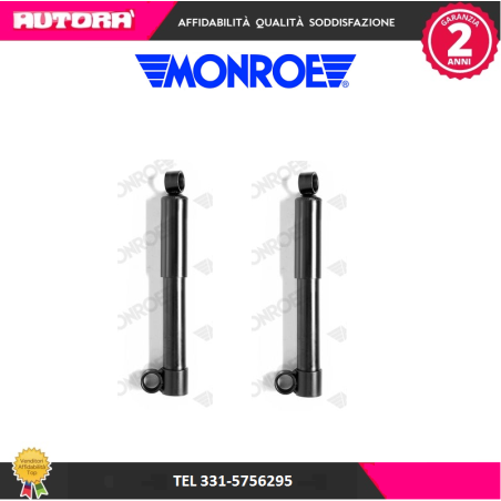 2 Ammortizzatori posteriore adatto a Fiat Panda(141) 4x4 1986 (MARCA MONROE)..