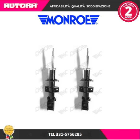 Coppia Ammortizzatori anteriore Panda (141) 4x4 (MARCA MONROE)..