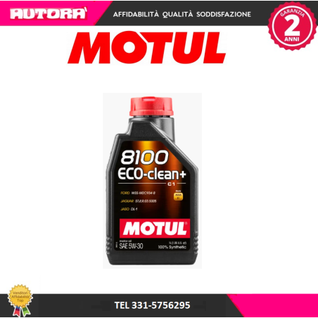 MOTUL 8100 ECO-CLEAN+ 5W-30