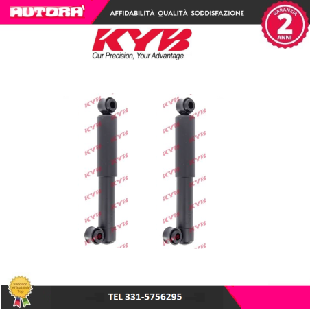 2 Ammortizzatori posteriore adatto a Fiat Panda(141) 4x4 1986 (MARCA KAYABA)..