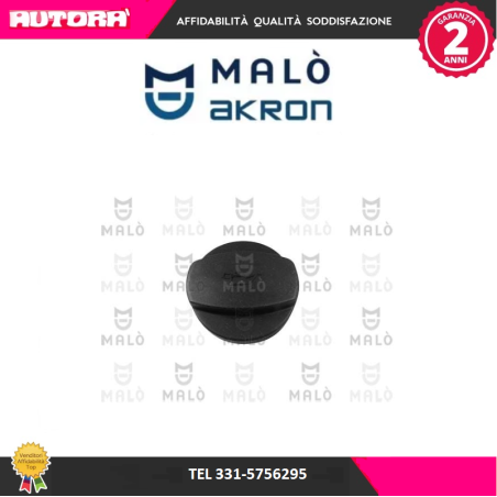 Tappo introduzione olio motore adatto a Mercedes TT (MARCA MALO')..