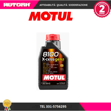 MOTUL 8100 X-CESS GEN2 5W-40