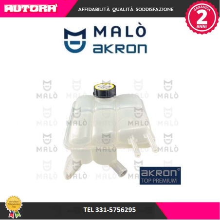 Vaschetta acqua radiatore adatto a Ford Focus II-C-Max-Kuga (MARCA MALO')..