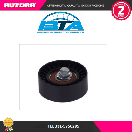 Rullo tenditore, Cinghia Poly-V Audi-Seat-Skoda-VW (MARCA-BTA)..