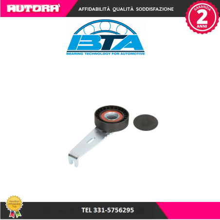 Rullo tenditore, Cinghia Poly-V Citroen-Fiat-Peugeot (MARCA-BTA)..