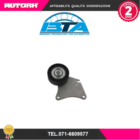 Tendicinghia, Cinghia Poly-V Citroen-Peugeot (MARCA-BTA)..