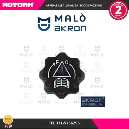 Tappo, Serbatoio refrigerante adatto a Citroen-Ds (MARCA-MALO')..