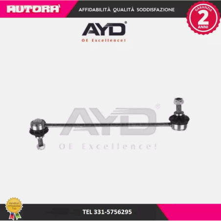 Asta/Puntone, Stabilizzatore (MARCA AYD)..