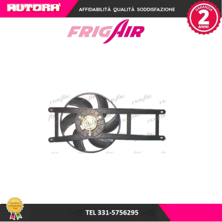 05041054 Ventola, Raffreddamento motore adatto a Fiat Panda (169) (MARCA FRIGAIR)..