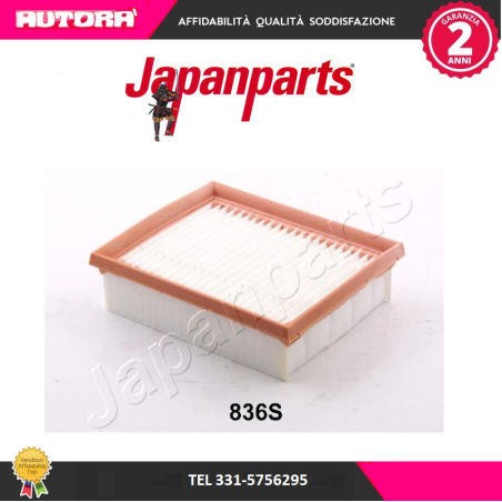 Filtro aria adatto a Sedici-SX4 (MARCA-JAPANPARTS)..