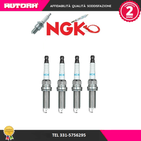 4 Candele accensione DILKAR7C9H (MARCA NGK)..