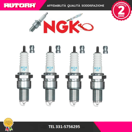 4 Candele accensione (MARCA NGK)..