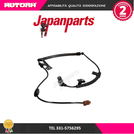 Sensore, n° giri ruota anteriore sinistro (MARCA JAPANPARTS)..