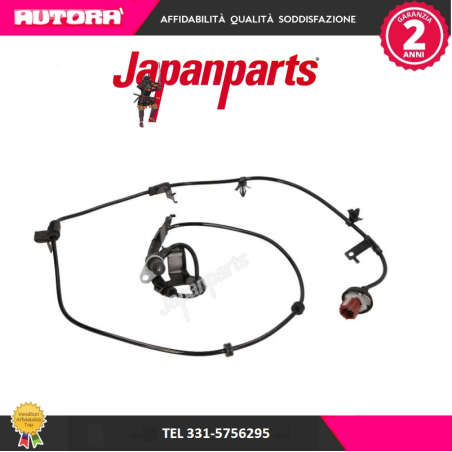 Sensore, n° giri ruota anteriore sinistro (MARCA JAPANPARTS)..