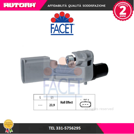 Generatore di impulsi, Albero a gomiti (MARCA FACET)..