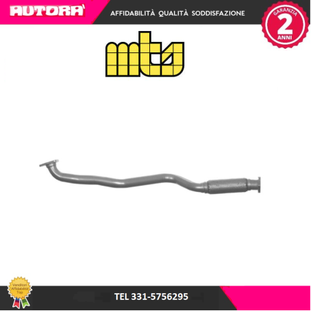 Tubo gas scarico ant adatto a Alfa Romeo A156 (MARCA MTS)..