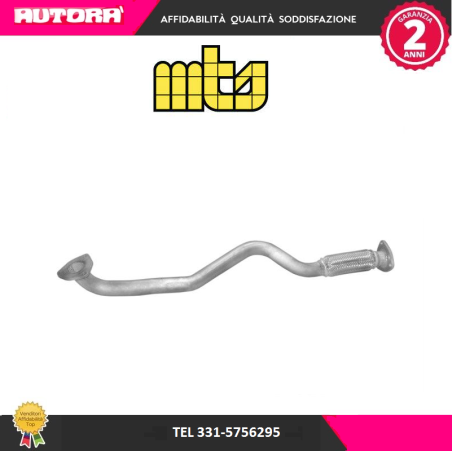 Tubo gas scarico anteriore (MARCA-MTS)..