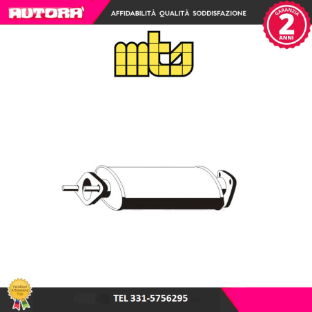 Silenziatore anteriore adatto a Alfa Romeo Gtv (MARCA-MTS)..