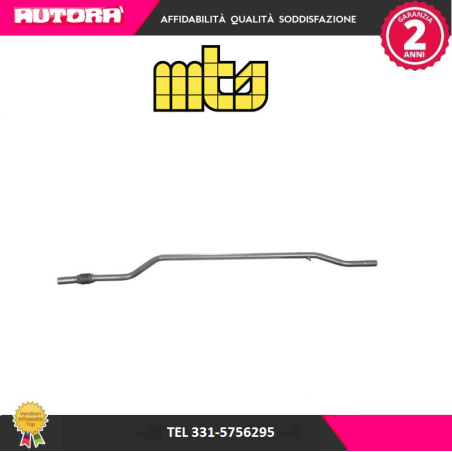 Tubo gas scarico anteriore adatto a Panda Natural Power (MARCA-MTS)..