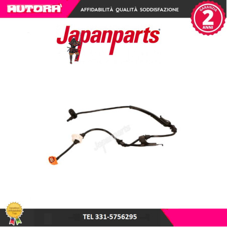 Sensore, n° giri ruota anteriore sinistro (MARCA JAPANPARTS)..