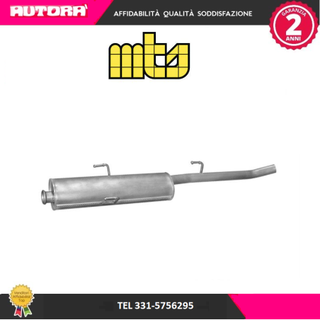 Silenziatore centrale adatto a Fiat Scudo-P806 (MARCA-MTS)..