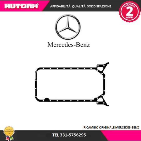 Guarnizione coppa olio (MARCA-MERCEDES ORIGINALE).