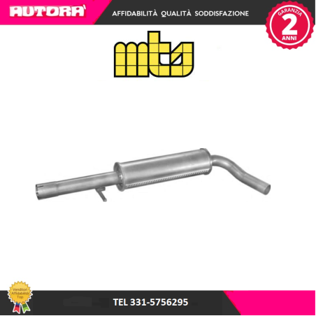 Silenziatore centrale (MARCA MTS)..