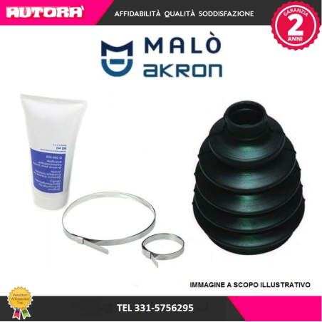 Kit cuffia, Semiasse lato ruota 500-600-Panda-Uno (MARCA-MALO')..