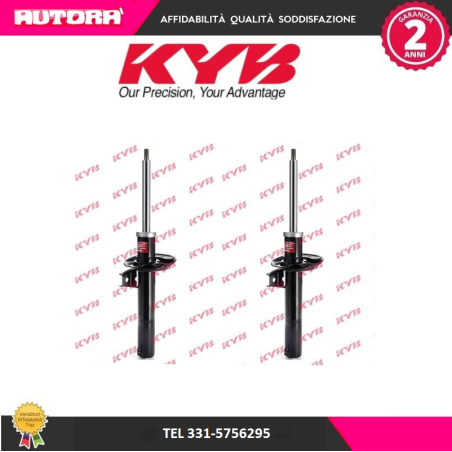 Coppia Ammortizzatori anteriore Audi A3-Golf V-VI (MARCA KAYABA)..