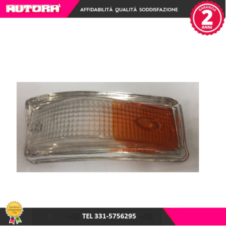 Trasparente fanalino anteriore sinistro Simca 1000 (nuovo)