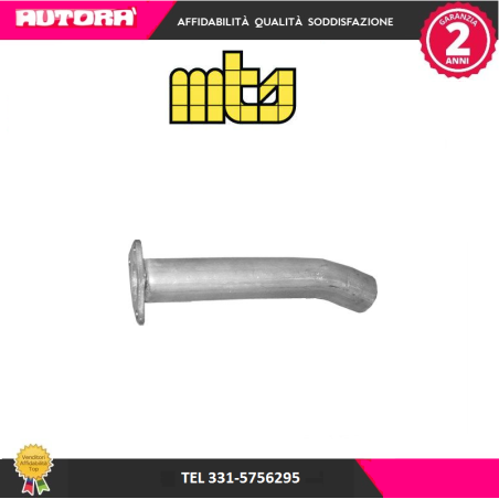 Tubo gas scarico terminale Mitsubishi Pajero (MARCA MTS)..
