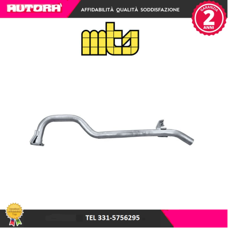 Tubo gas scarico posteriore adatto a Suzuki Vitara (MARCA MTS)..