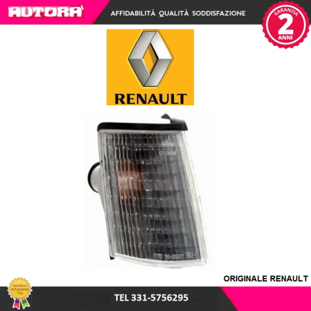 Fanalino freccia ant.dx Renault 21 (MARCA-ORIGINALE RENAULT)