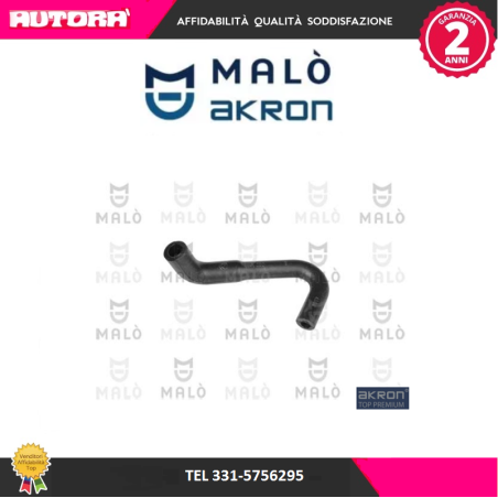 Flessibile termostato a pompa acqua adatto a Fiat Cinquecento (MARCA-MALO')..