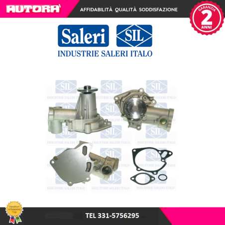 Pompa acqua raffreddamento (MARCA SALERI SIL)..