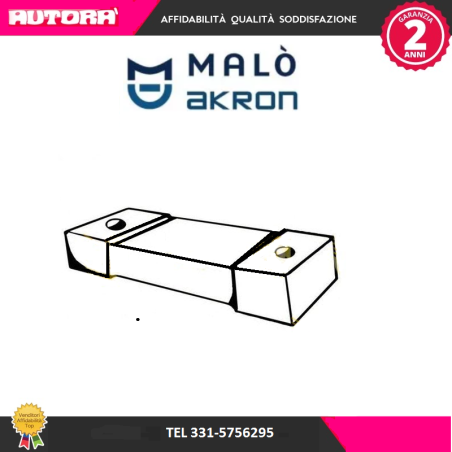 Gommino terminale scarico adatto a Iveco Daily I-II-III (MARCA-MALO')..