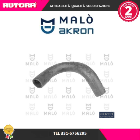 Flessibile radiatore superiore adatto a Fiat 128 (MARCA-MALO')..