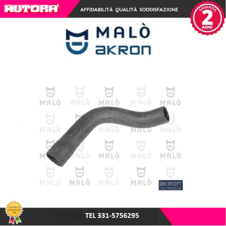 Flessibile radiatore inferiore adatto a Fiat 128 (MARCA-MALO')..