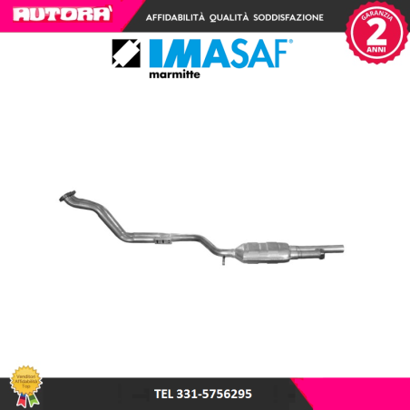 Catalizzatore adatto a Mercedes Benz E (124) (MARCA IMASAF)..