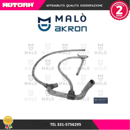 Flessibile radiatore Inferiore adatto a Fiat Panda (MARCA-MALO').