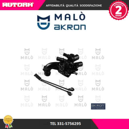 Termostato acqua raffreddamento Citroen Peugeot 1.4-1.6 VTI-THP (MARCA MALO')..