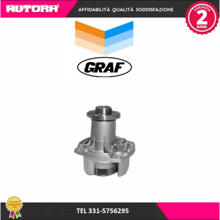 Pompa acqua adatto a Alfa Romeo Alfasud-A33 (MARCA GRAF OPP. BUGATTI)..