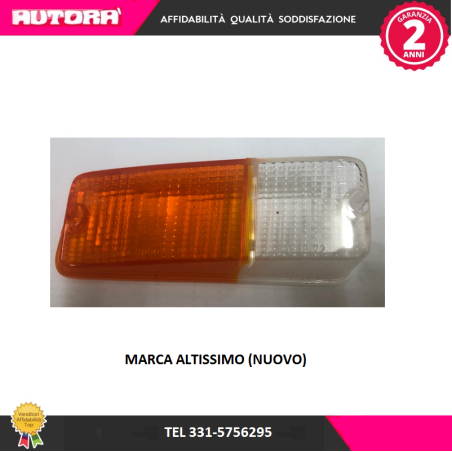 Trasparente fanalino anteriore destro FIAT 132 I