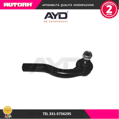 Testa barra d'accoppiamento anteriore destro (MARCA-AYD)..